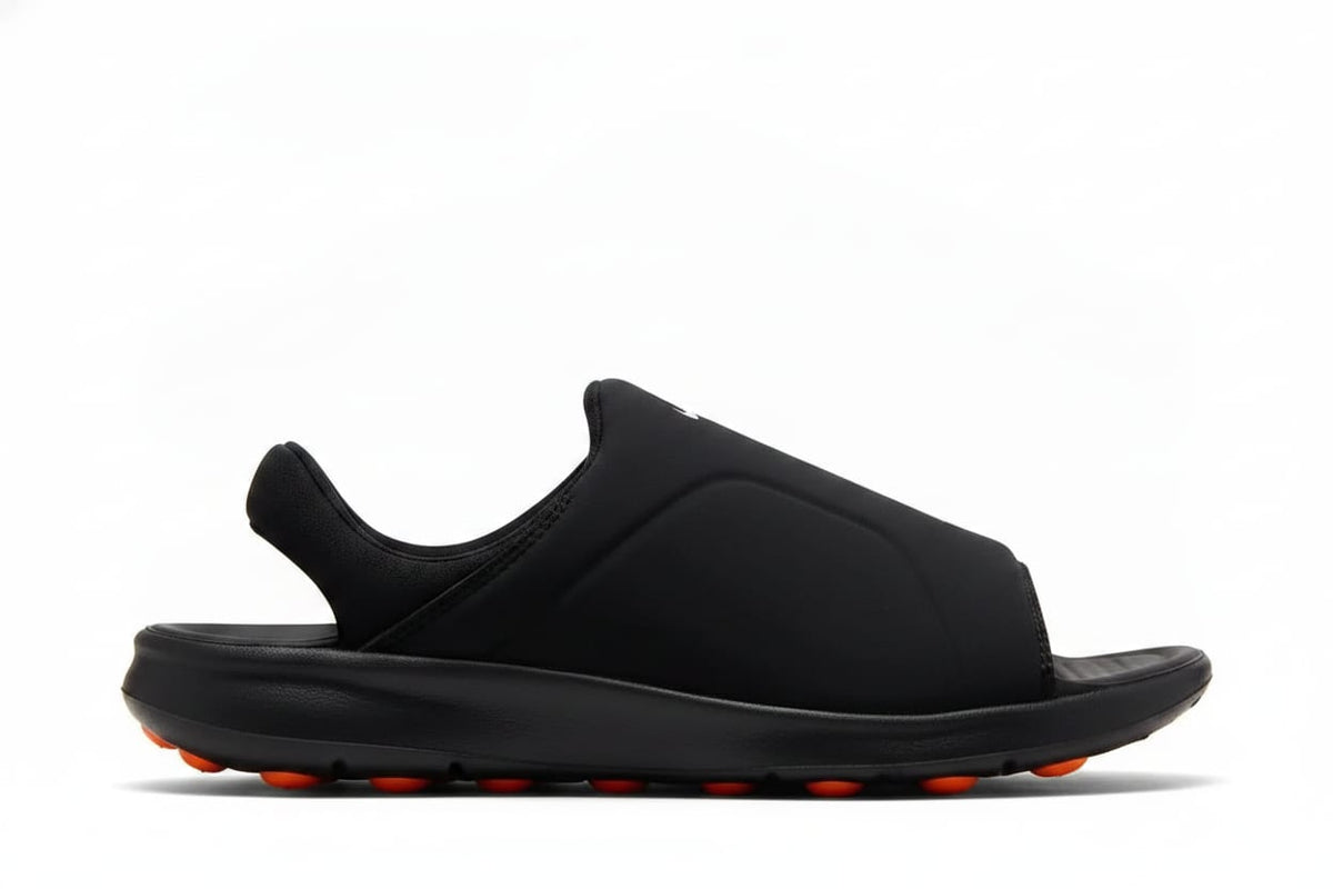 Comfort Recovery Slides - Black Chrome