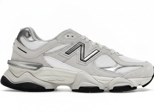 Modern Lifestyle Sneakers - White Black Silver