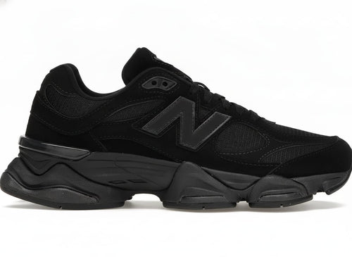 Modern All Black Lifestyle Trainers