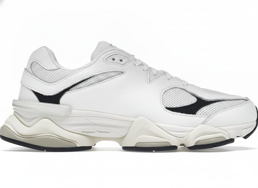 White & Black Lifestyle Sneakers