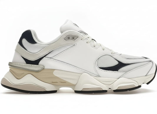 Stylish Casual Sneakers - White Navy