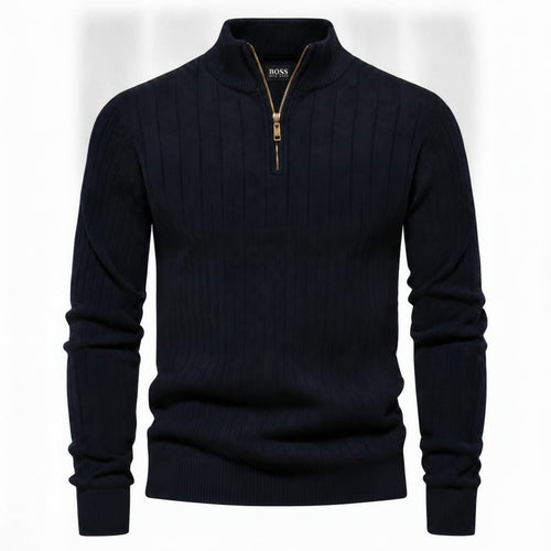 Classic Quarter-Zip Sweater