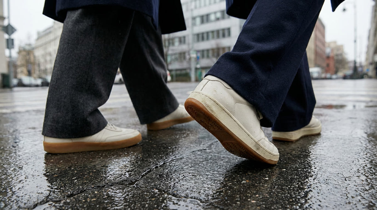 walking in the city